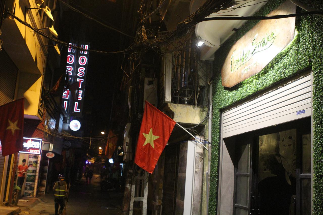 Golden Snake Hostel هانوي الغرفة الصورة